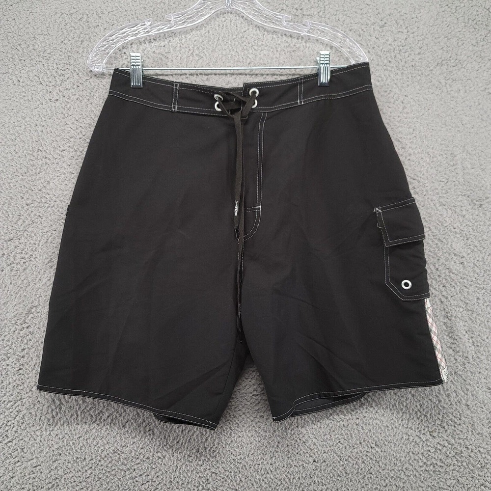 Aftco Bluewater shorts mens size 30‎ outdoors boardshort swimming beach black